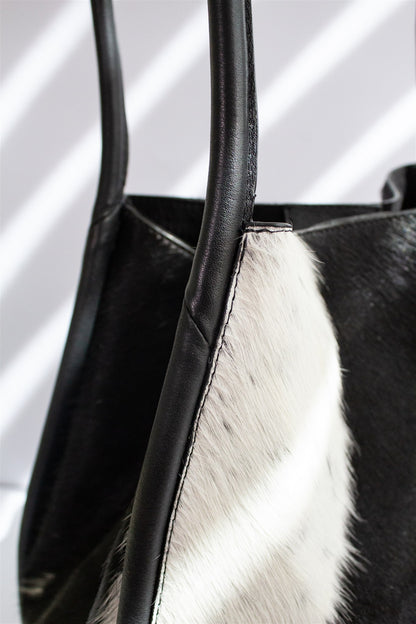AURA COWHIDE BLACK&WHITE 06
