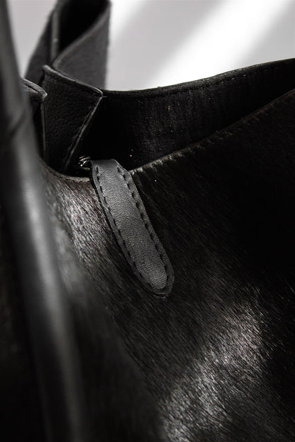 AURA COWHIDE FULL BLACK
