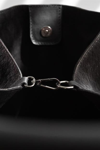 AURA COWHIDE FULL BLACK