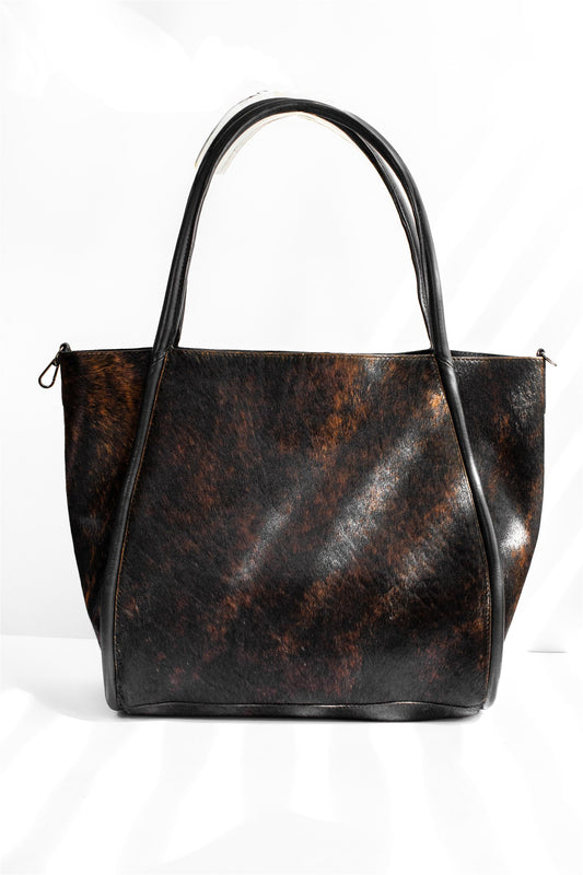 AURA COWHIDE Orange stripes