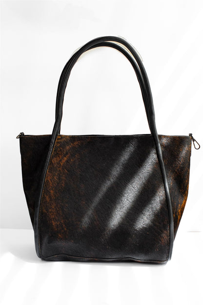 AURA COWHIDE Orange stripes