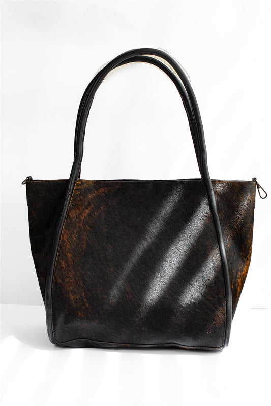 AURA COWHIDE Orange stripes