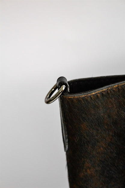 AURA COWHIDE Orange stripes